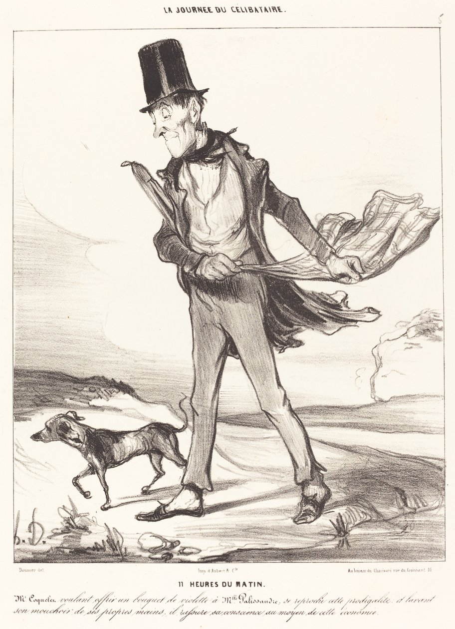 11:00 od Honoré Daumier