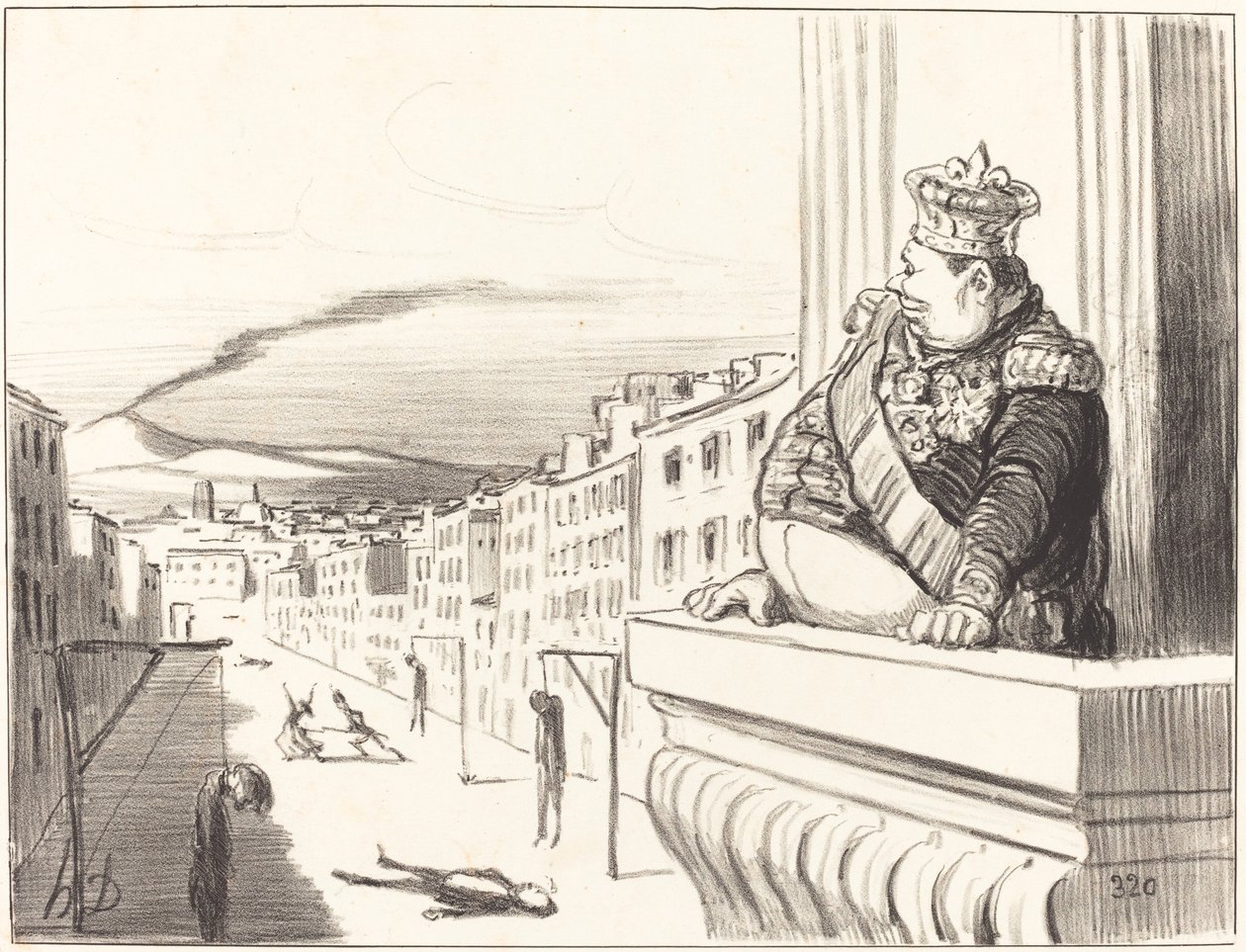 V Neapoli - To nejlepší z králů... (2. deska) od Honoré Daumier