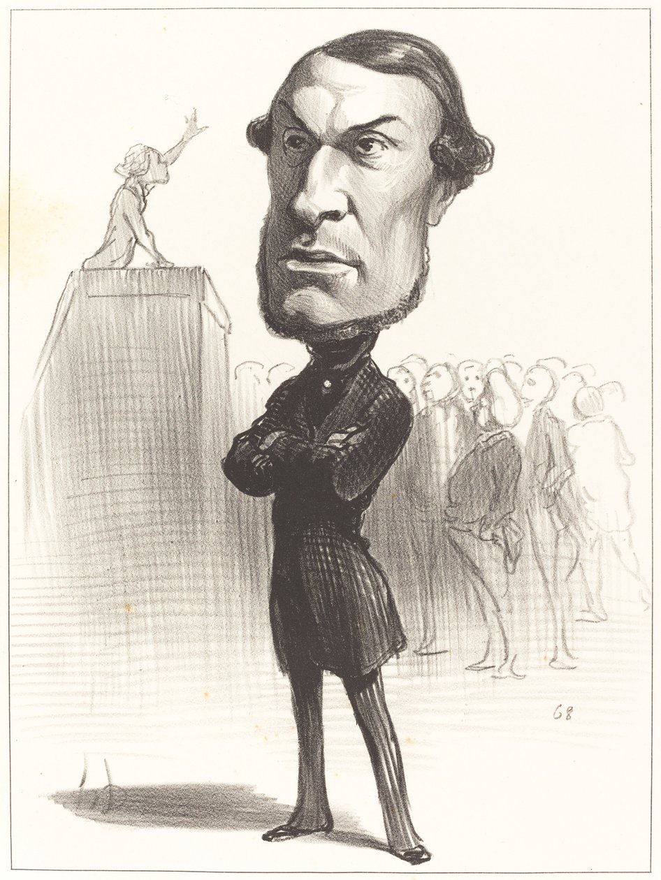 Achille Fould od Honoré Daumier