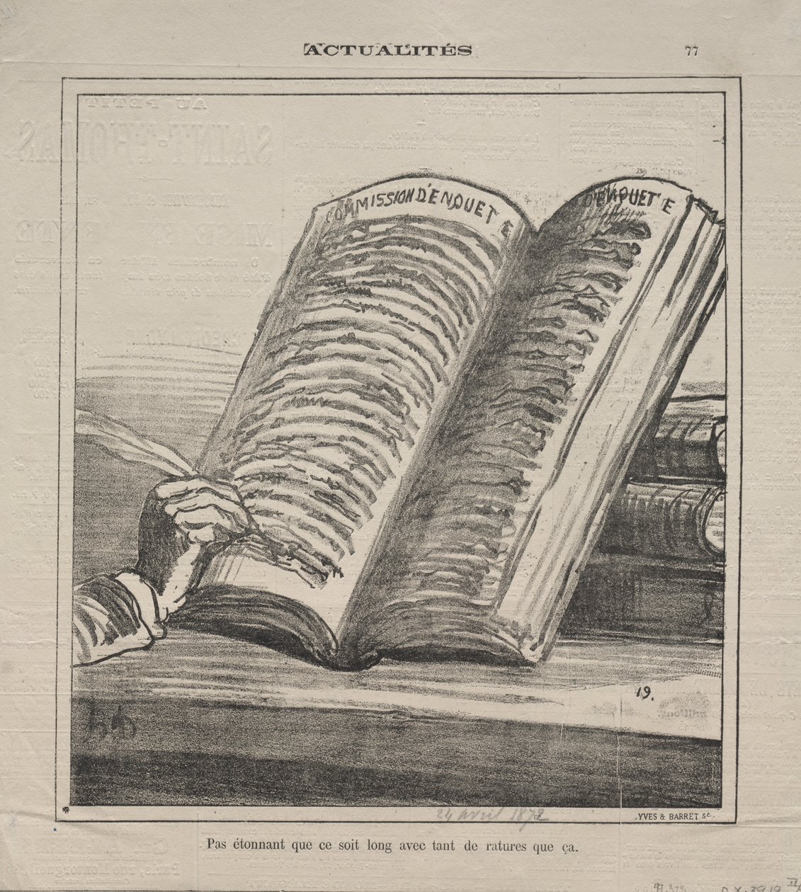 Aktuality (č. 77): Nedivte se, že je to dlouhé a s mnoha opravami od Honoré Daumier