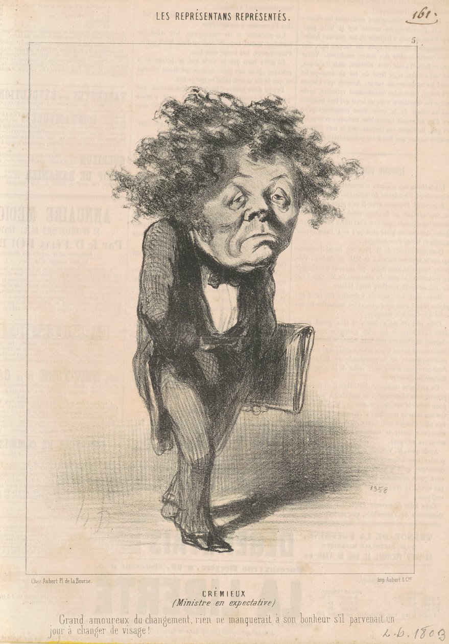 Adolf Cremieux od Honoré Daumier