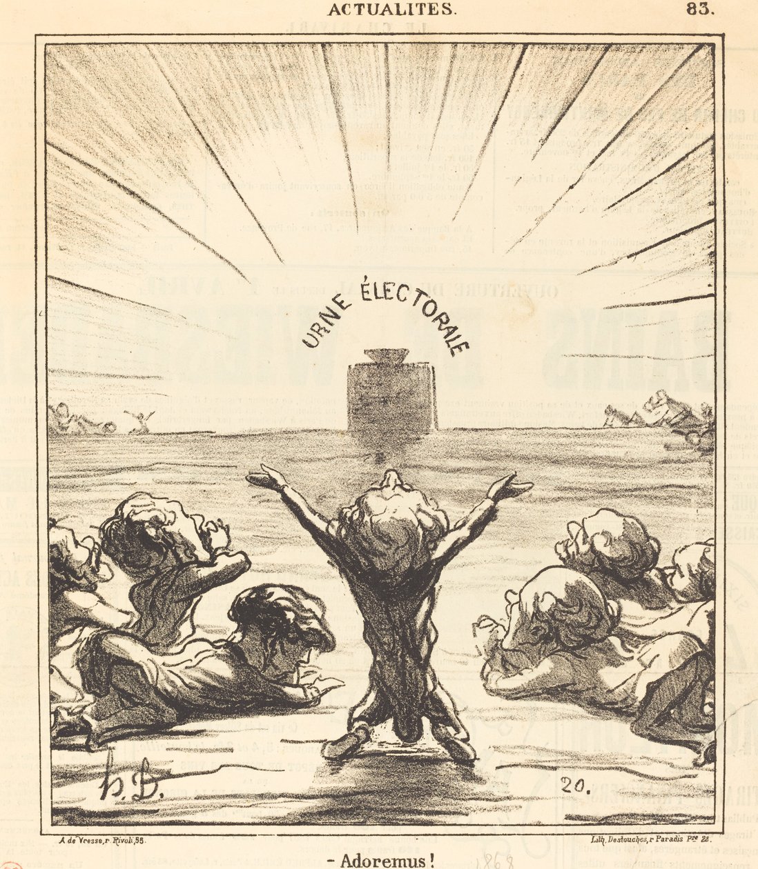My to zbožňujeme! od Honoré Daumier