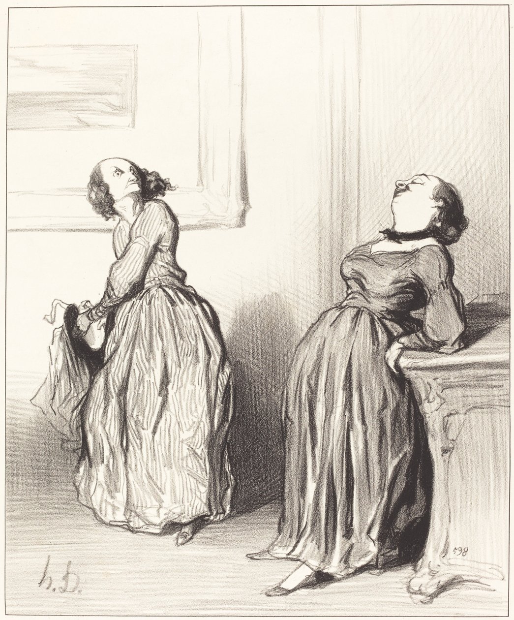 Zjistil jste, že můj poslední román není tak docela... od Honoré Daumier