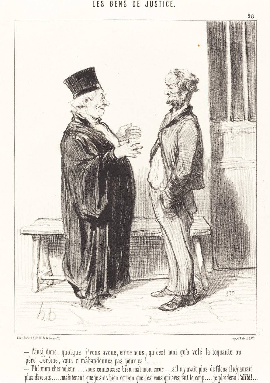 Takže i když se přiznám... od Honoré Daumier