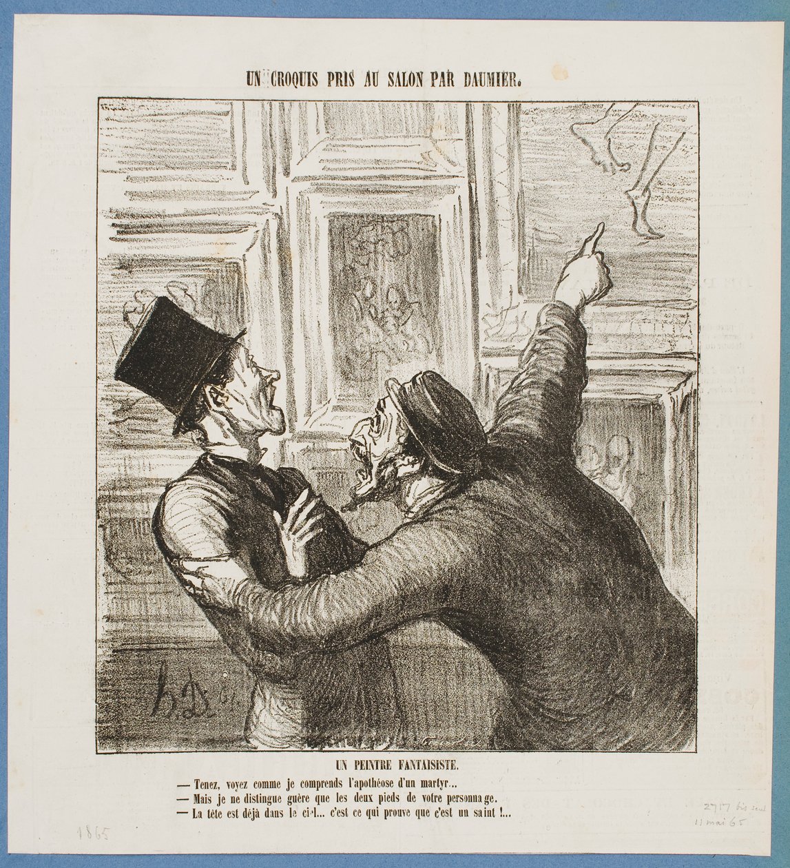 Album tisků od Honoré Daumiera a po něm od Honoré Daumier