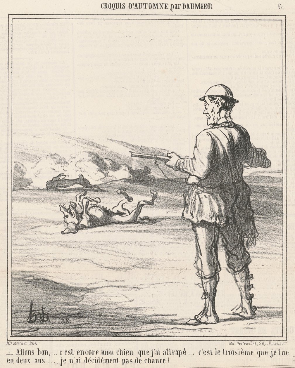 No tak, je to zase můj pes... od Honoré Daumier