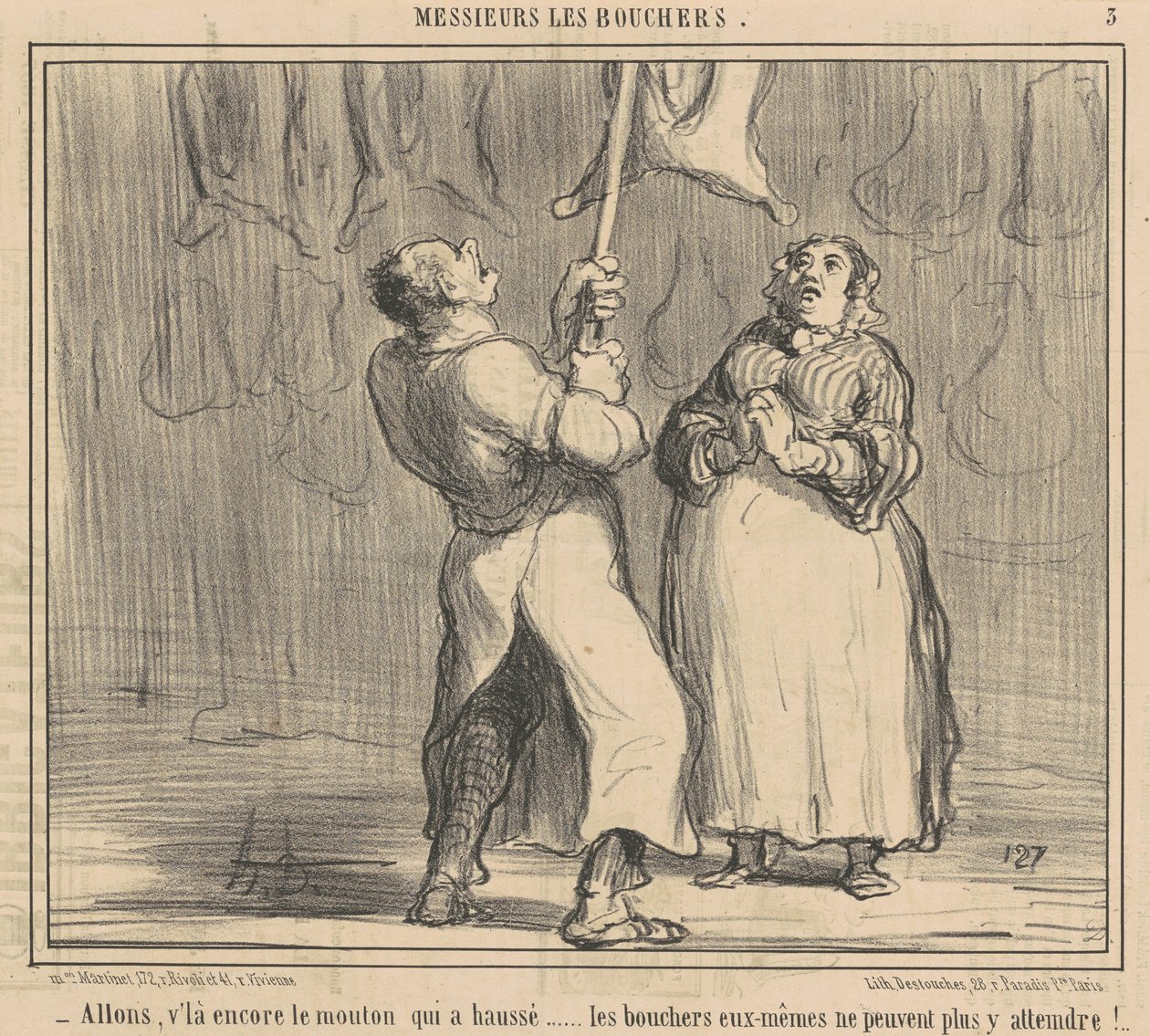 No tak, je tu zase ta ovce, která vstala od Honoré Daumier