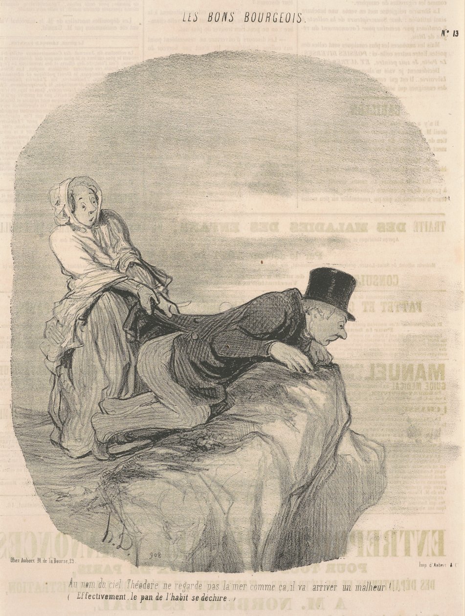 Ve jménu nebes Theodore nevypadá... od Honoré Daumier