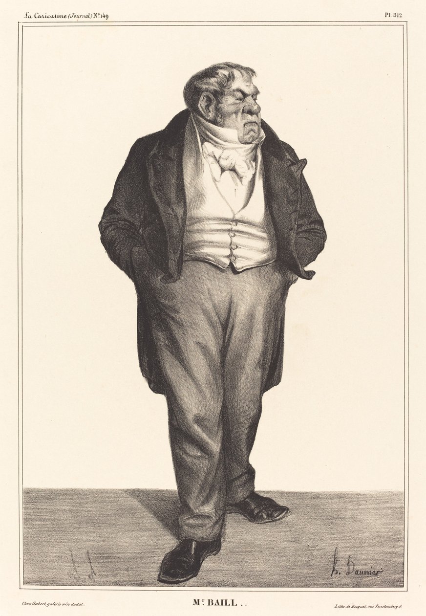 Baillot od Honoré Daumier