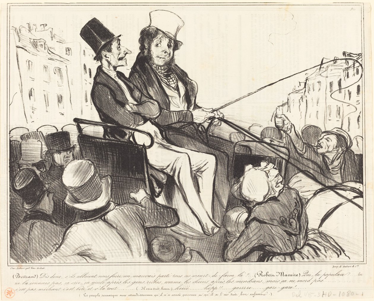 Bertrande, řekni mi, kdyby z nás chtěli... od Honoré Daumier