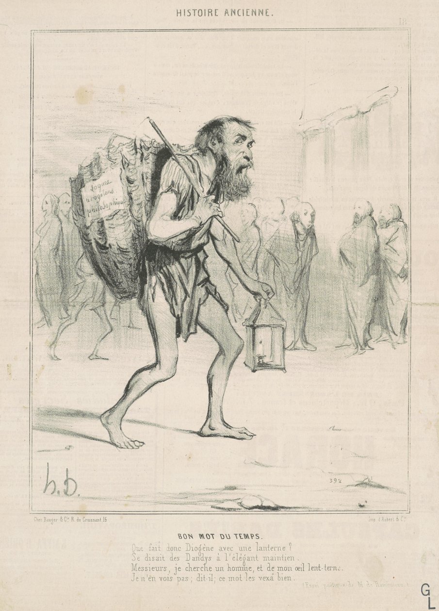 dobré slovo času od Honoré Daumier