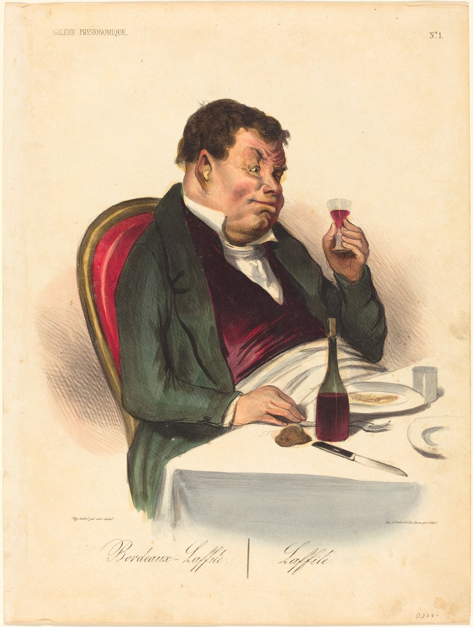 Bordeaux-Laffite od Honoré Daumier