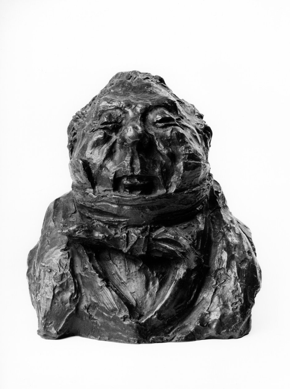 Karikatura Charles-Guillaume Etienne (bronz) od Honoré Daumier