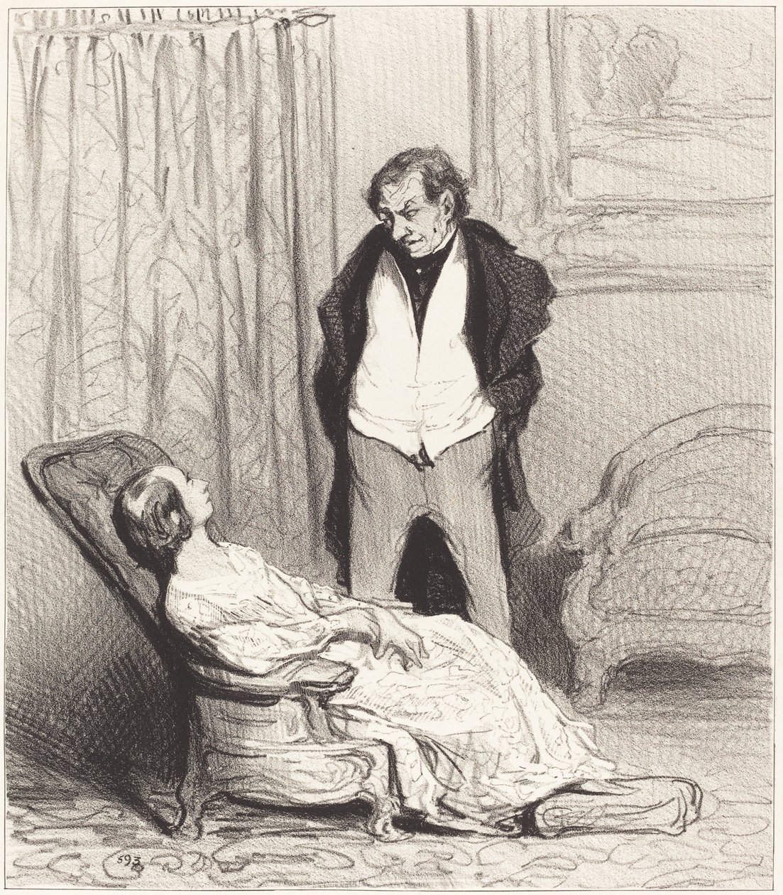 Krabice mrkve od Honoré Daumier