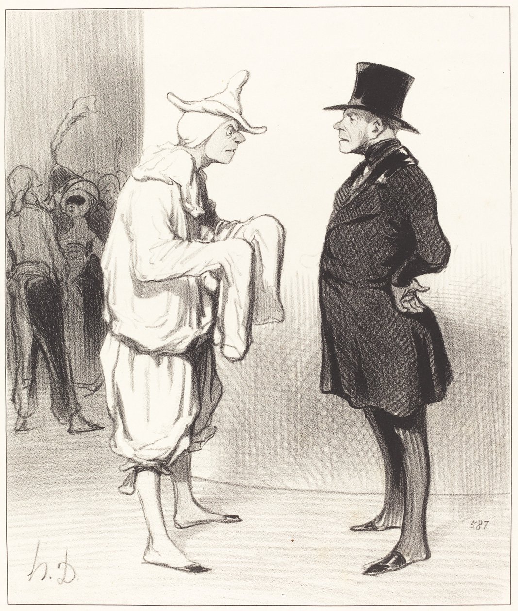 Outfielderova mrkev od Honoré Daumier