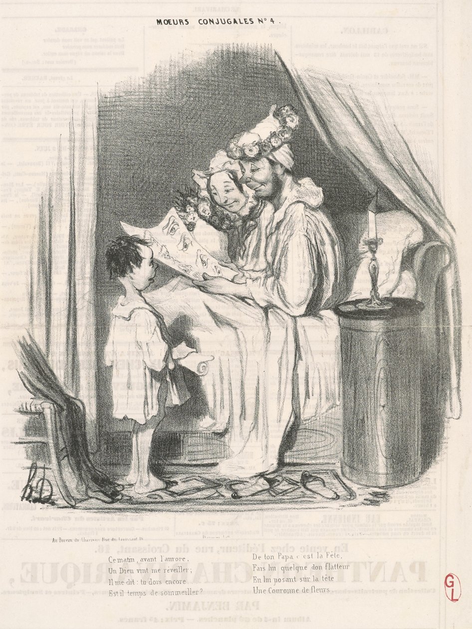 Dnes ráno před svítáním... od Honoré Daumier