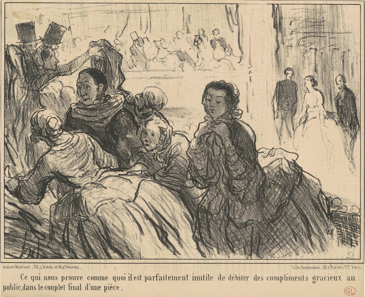 Což nám dokazuje, že je... k ničemu... od Honoré Daumier