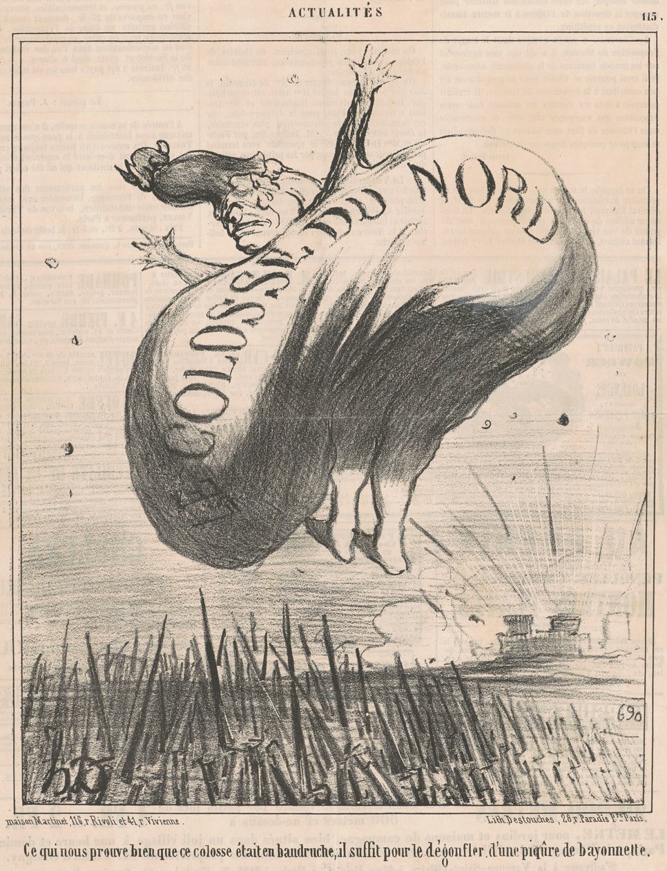Což nám dokazuje... že tento kolos... od Honoré Daumier