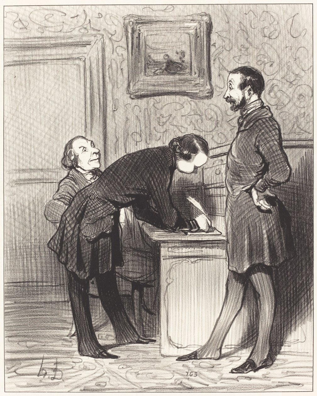 To je dobře, protože je to tvůj přítel... od Honoré Daumier