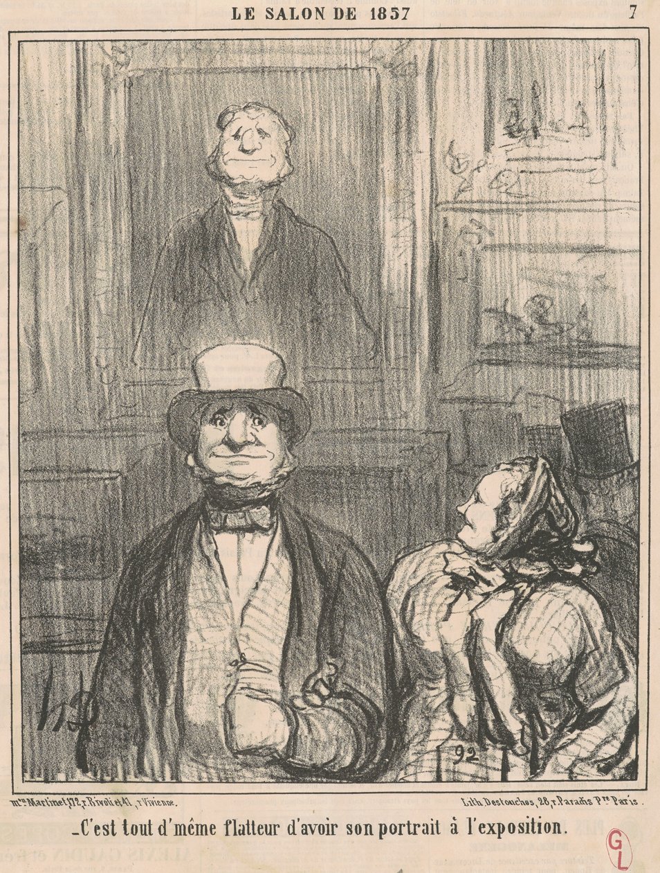 Je stejně lichotivé mít od Honoré Daumier