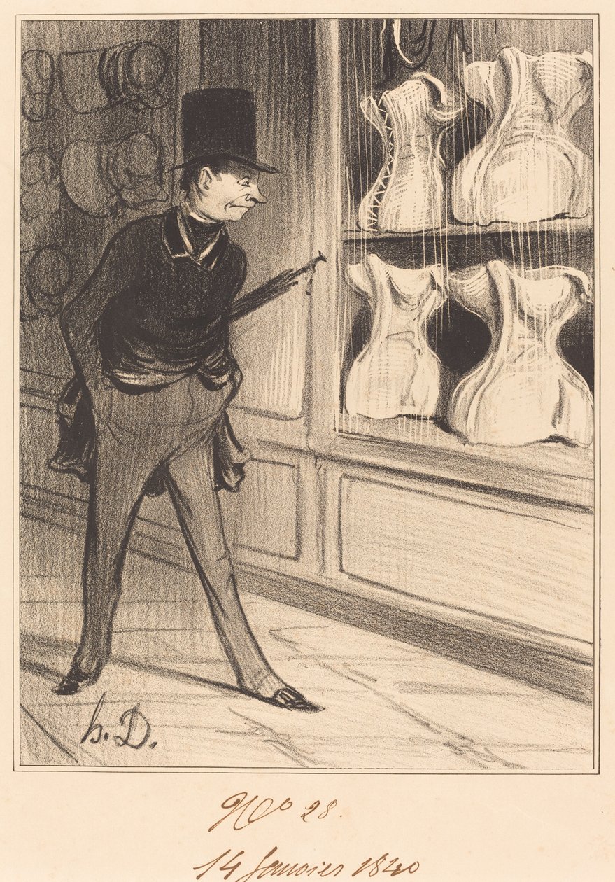 Je to jedinečné! Vzal jsem čtyři velikosti... od Honoré Daumier