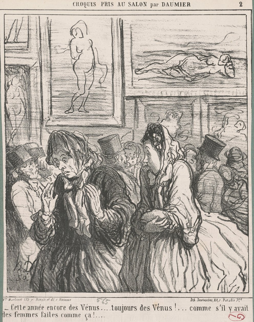 Letos opět Venuše... od Honoré Daumier