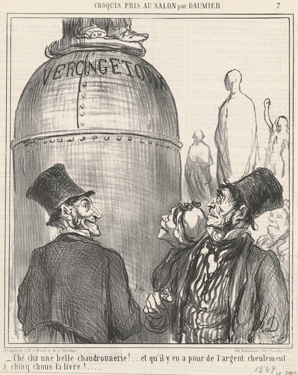 Ché cha krásné kotelářství! od Honoré Daumier