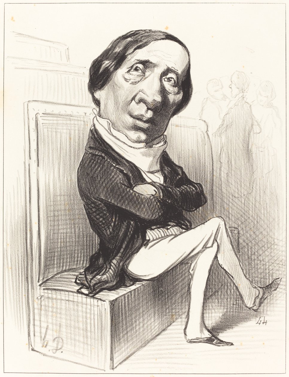 Charles Dupin od Honoré Daumier
