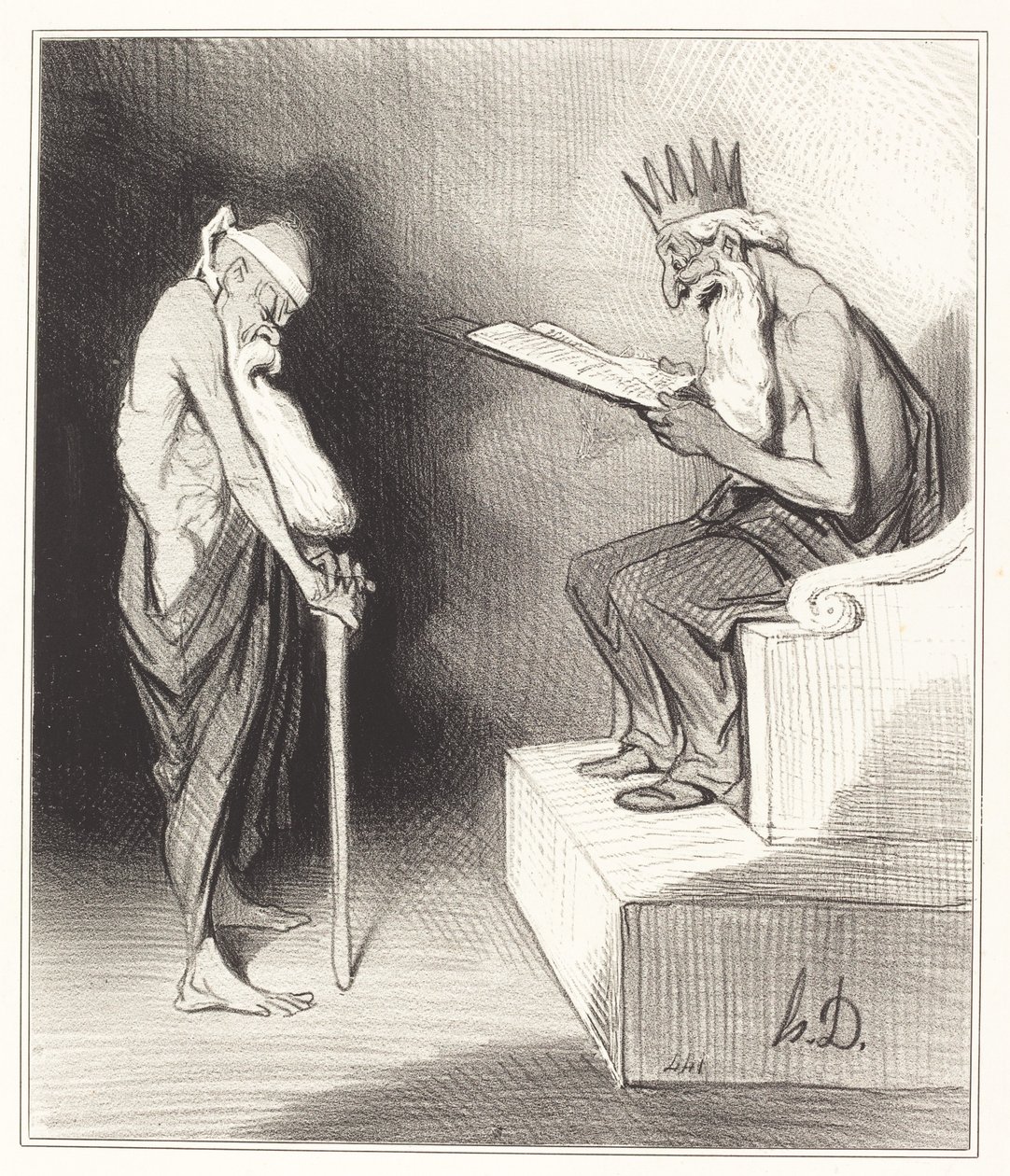 Milost Minosu od Honoré Daumier