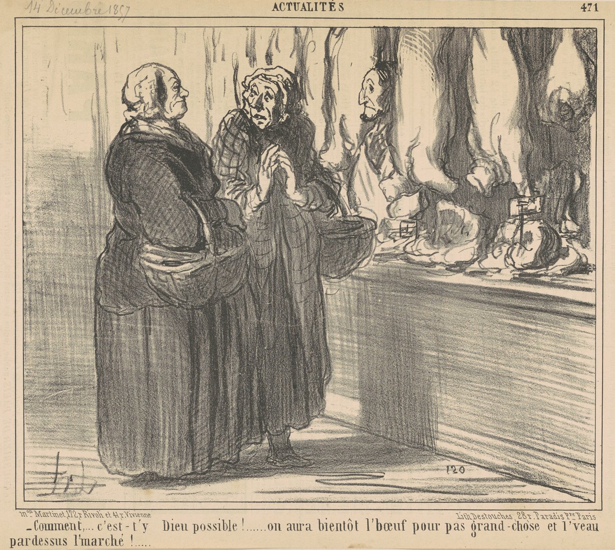 Jak... je to bůh možné! ... od Honoré Daumier
