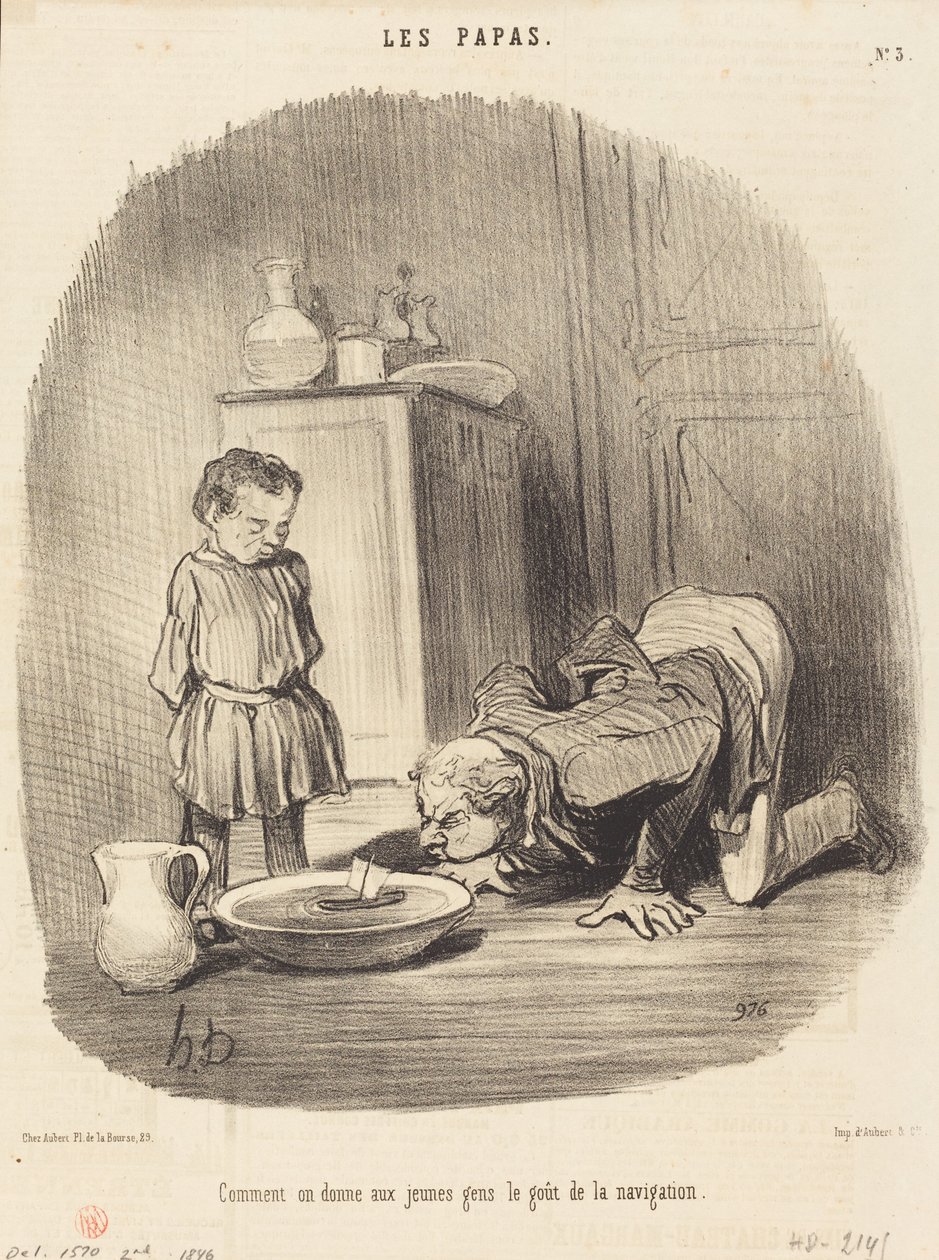 Jak dáváme... chuť navigace od Honoré Daumier