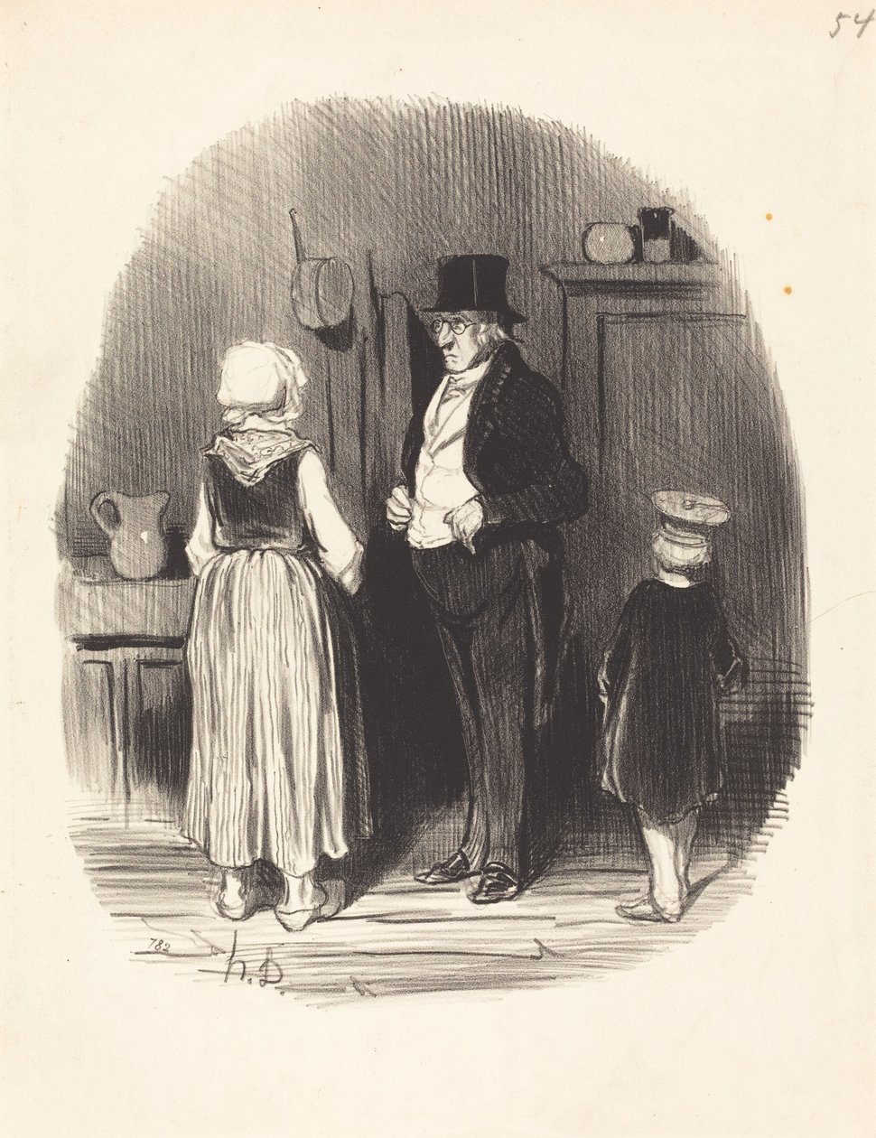 Jak!... všechny moje ovce jsou mrtvé... od Honoré Daumier