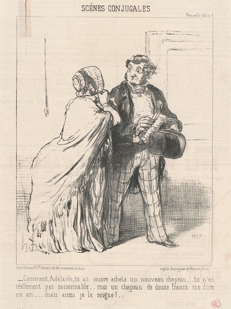 Jak... sis zase koupil... klobouk... od Honoré Daumier