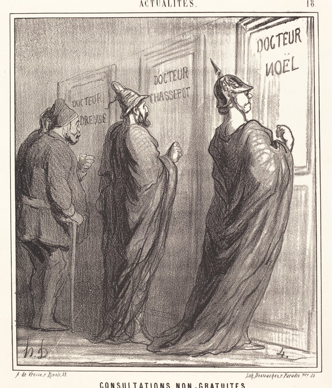 Konzultace nejsou zdarma od Honoré Daumier