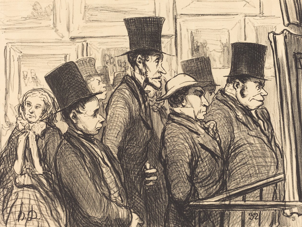 Cristi... tady je hovězí, které je dobře udělané!... od Honoré Daumier