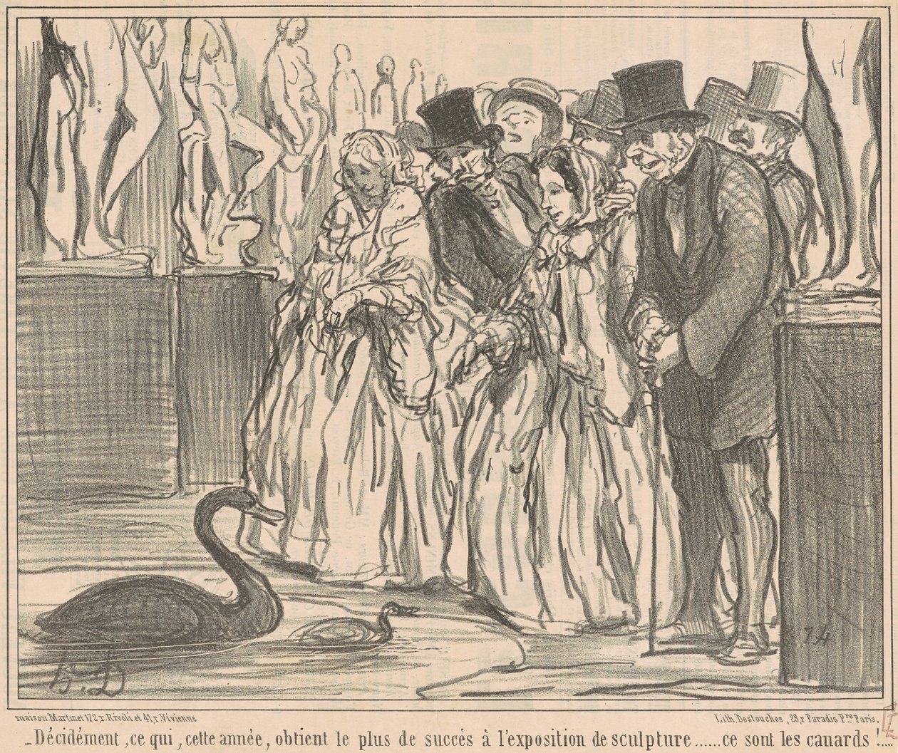 Rozhodně, co letos přinese... od Honoré Daumier