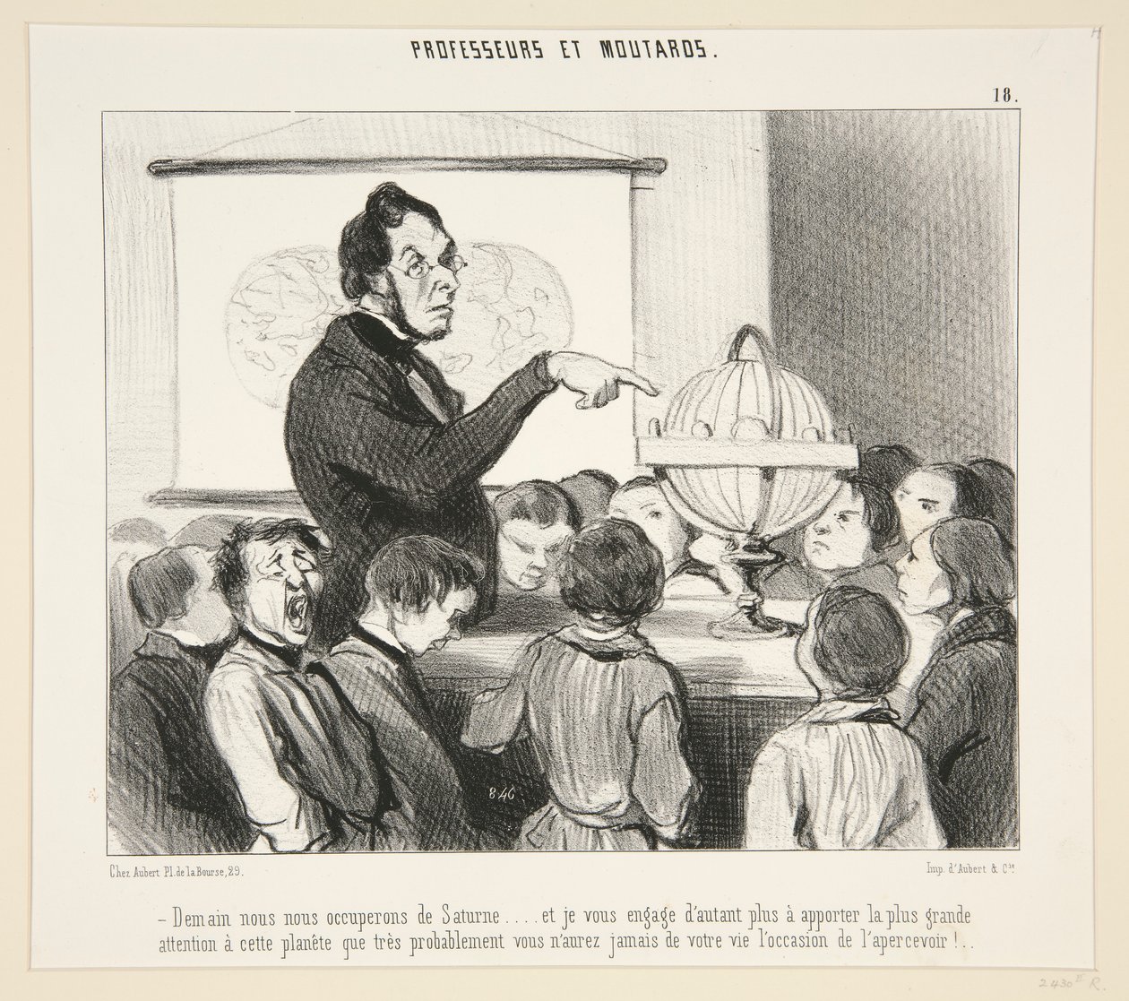 Zítra se postaráme o Saturn od Honoré Daumier