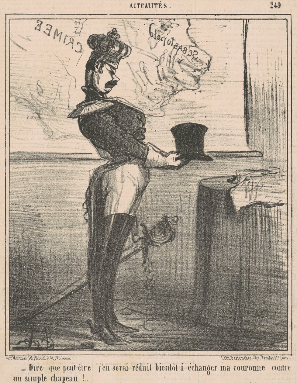 Říct si, že se k tomu možná snížím... od Honoré Daumier