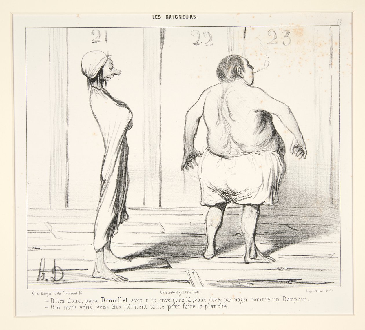 Řekni to, tati Drouillet, s c od Honoré Daumier