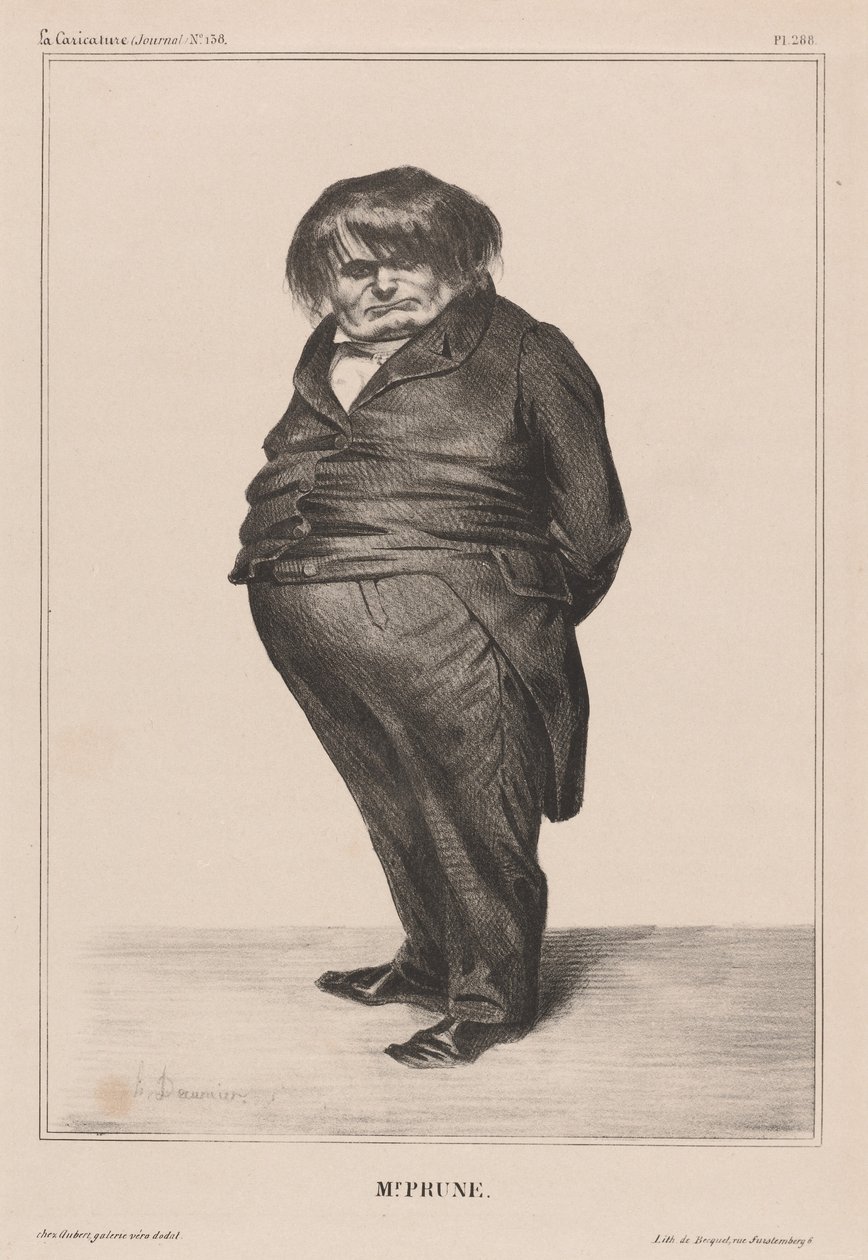 Doktor Sloe od Honoré Daumier