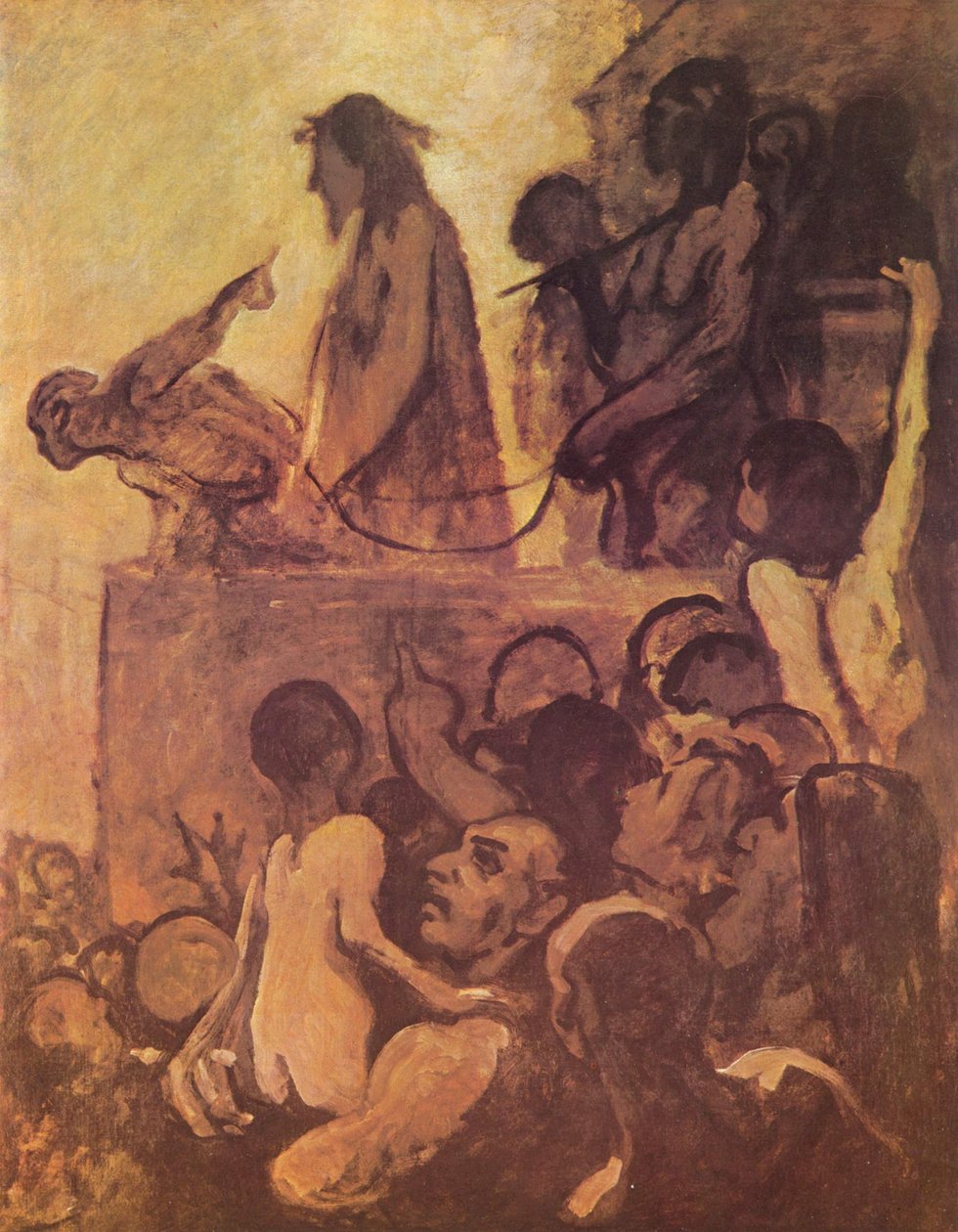 Ecce homo od Honoré Daumier