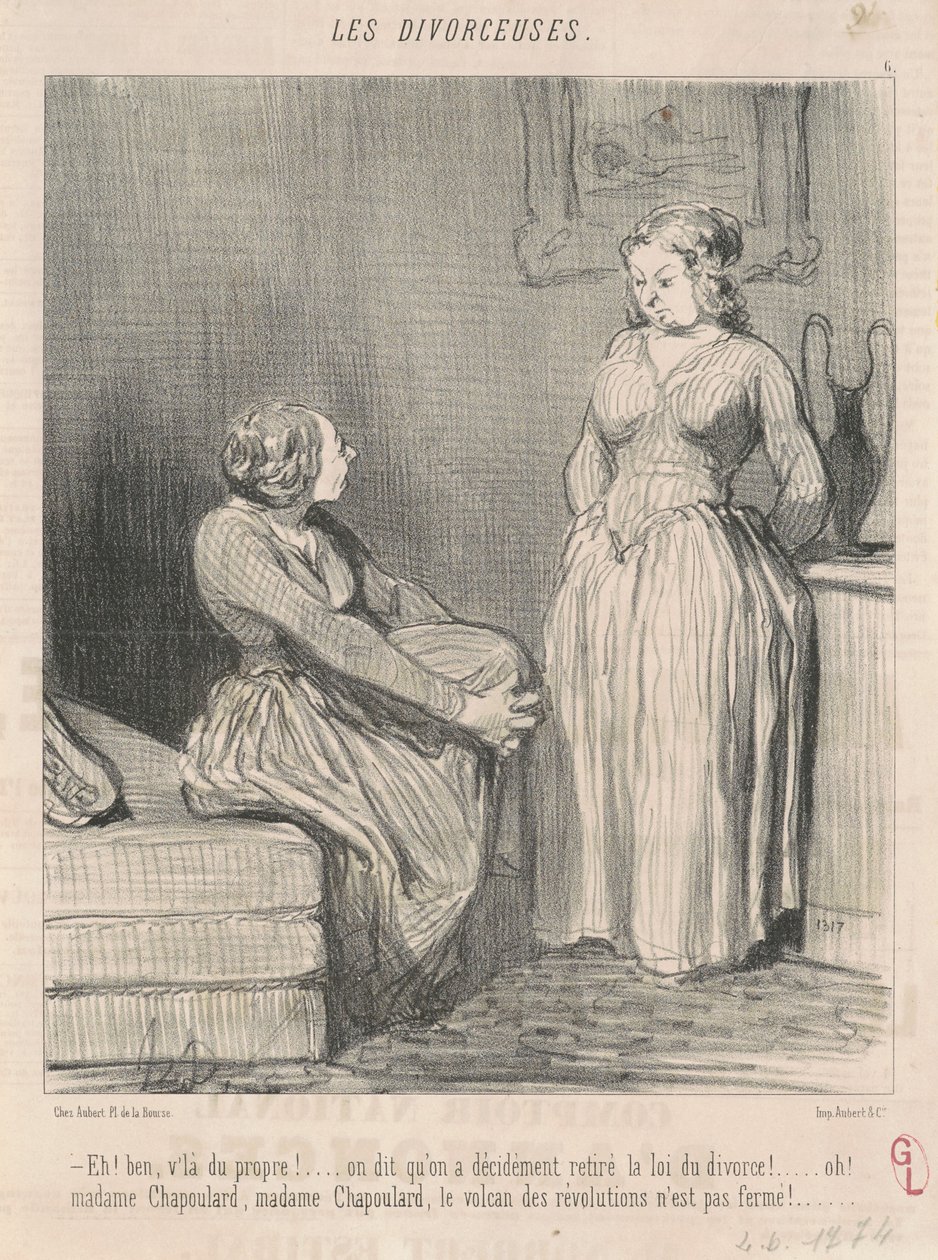 Ahoj! Bene, tady je čisto! ...jeden říká... od Honoré Daumier
