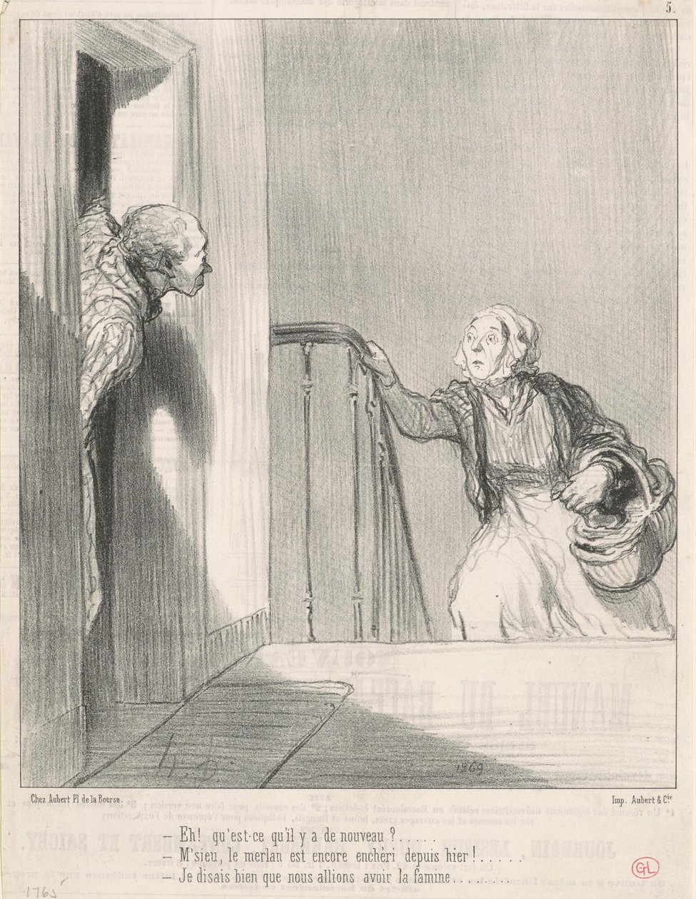 Ahoj! Co je nového? ... od Honoré Daumier