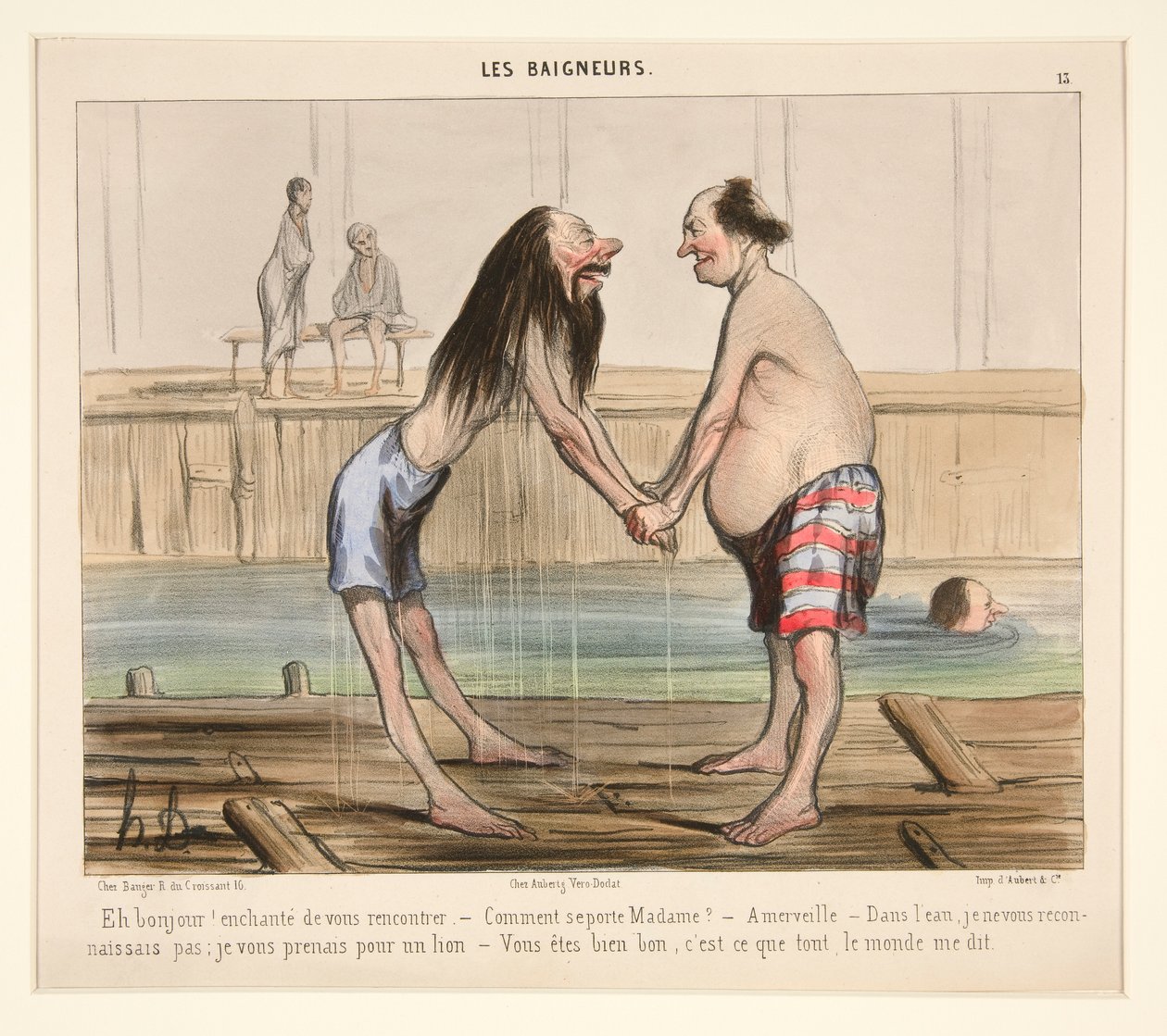 Hej ahoj! Rád vás poznávám od Honoré Daumier