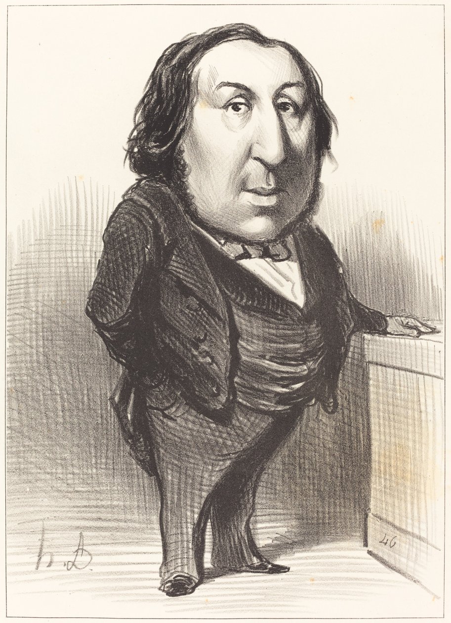Emmanuel Arago od Honoré Daumier