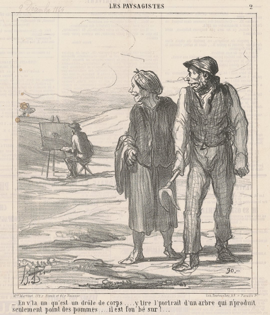 Tady je jedno, jaké legrační tělo... od Honoré Daumier