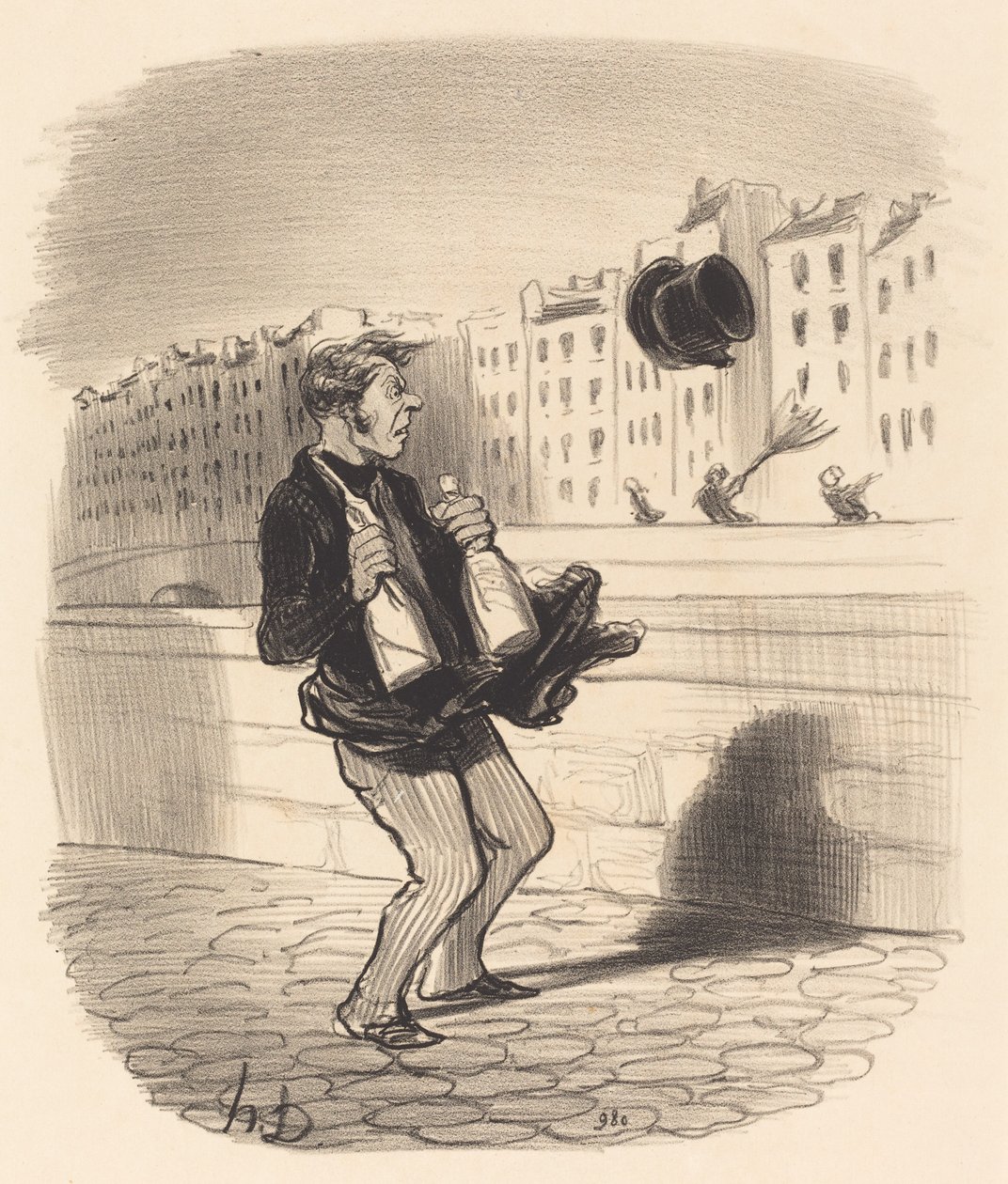 Pojďte dál, pane... nestyďte se... od Honoré Daumier