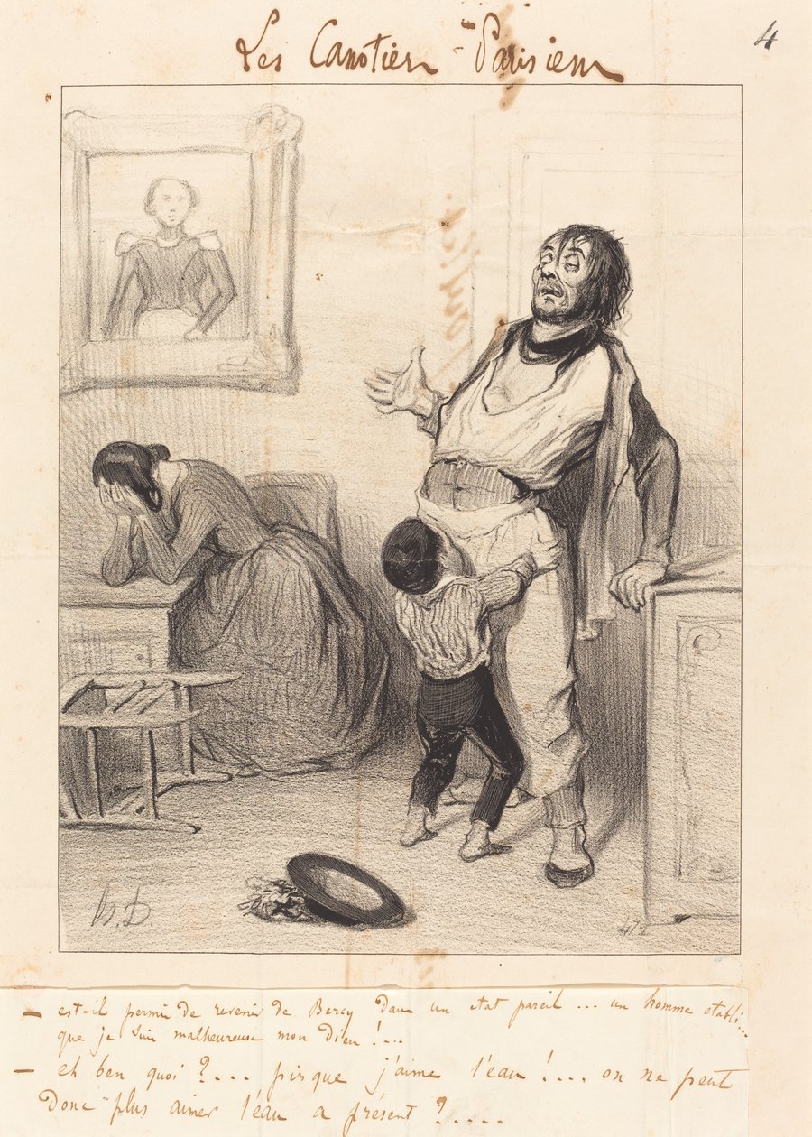 Je přípustné se vrátit... v takovém stavu... od Honoré Daumier