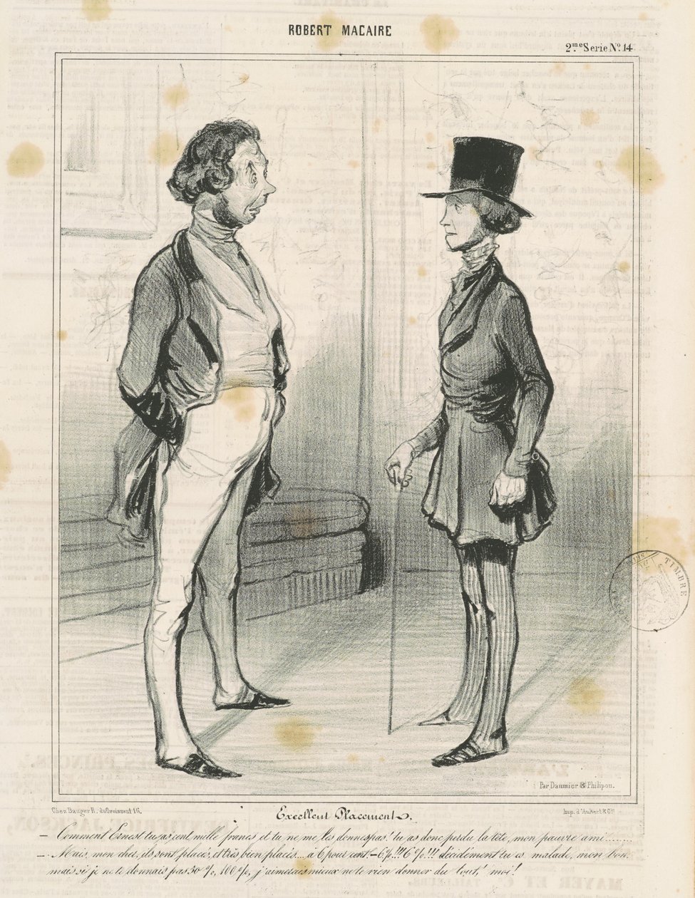 Skvělé umístění od Honoré Daumier