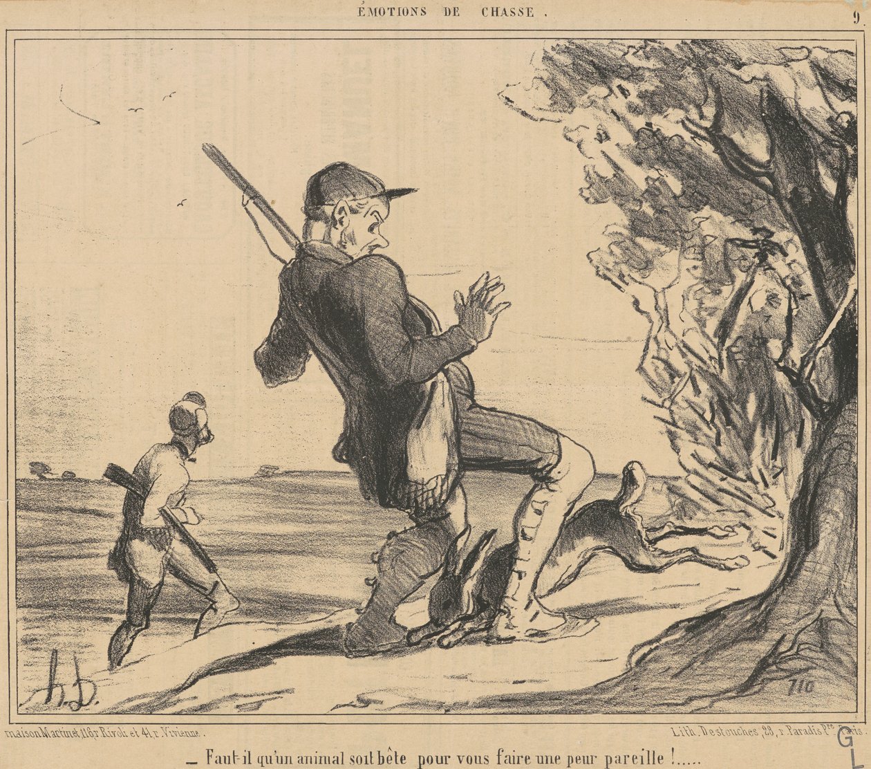 Musí být zvíře hloupé od Honoré Daumier